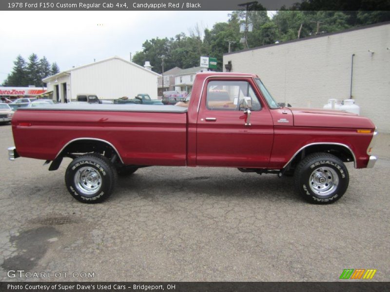  1978 F150 Custom Regular Cab 4x4 Candyapple Red