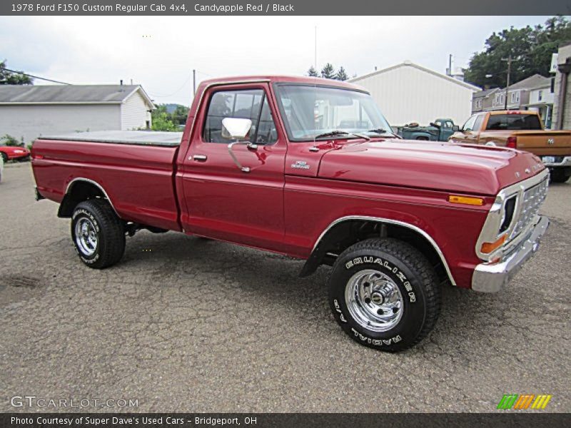  1978 F150 Custom Regular Cab 4x4 Candyapple Red