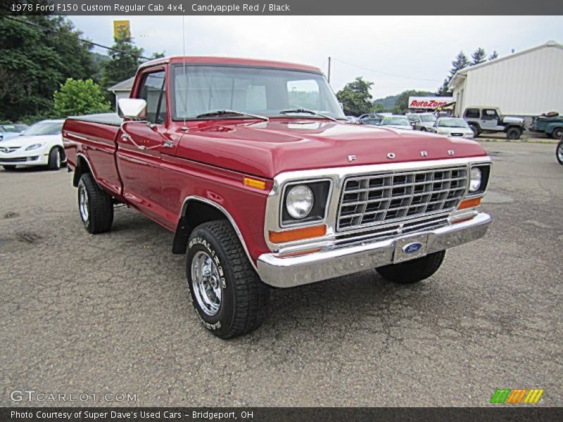  1978 F150 Custom Regular Cab 4x4 Candyapple Red