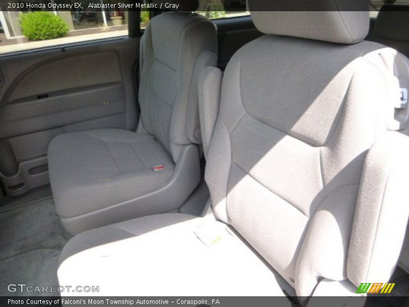 Alabaster Silver Metallic / Gray 2010 Honda Odyssey EX