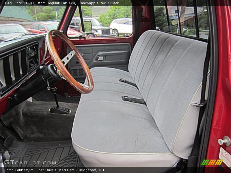  1978 F150 Custom Regular Cab 4x4 Black Interior