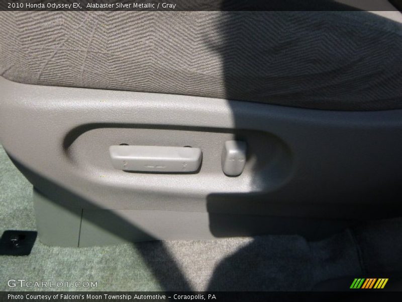 Alabaster Silver Metallic / Gray 2010 Honda Odyssey EX