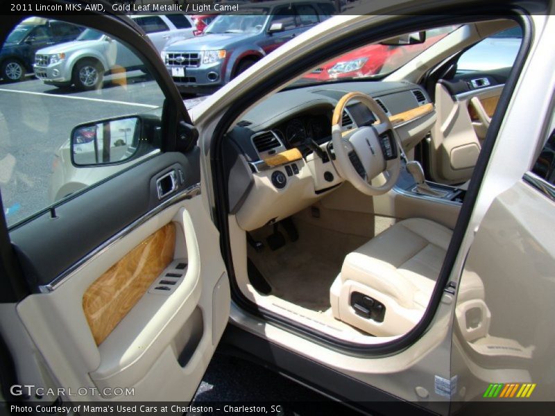 Gold Leaf Metallic / Light Camel 2011 Lincoln MKS AWD