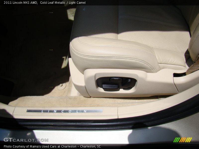 Gold Leaf Metallic / Light Camel 2011 Lincoln MKS AWD