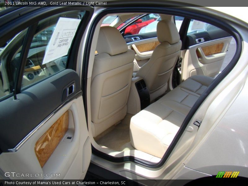 Gold Leaf Metallic / Light Camel 2011 Lincoln MKS AWD