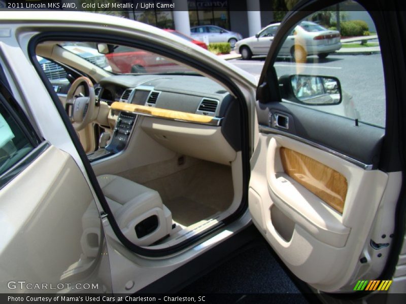 Gold Leaf Metallic / Light Camel 2011 Lincoln MKS AWD
