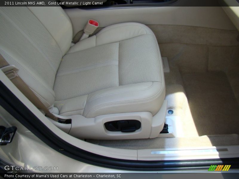 Gold Leaf Metallic / Light Camel 2011 Lincoln MKS AWD