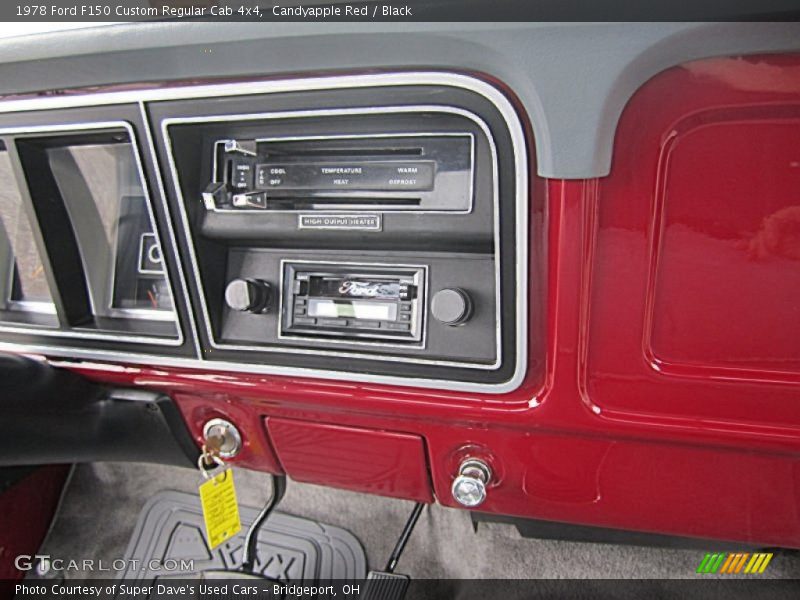 Controls of 1978 F150 Custom Regular Cab 4x4