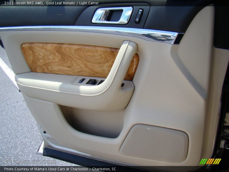 Gold Leaf Metallic / Light Camel 2011 Lincoln MKS AWD