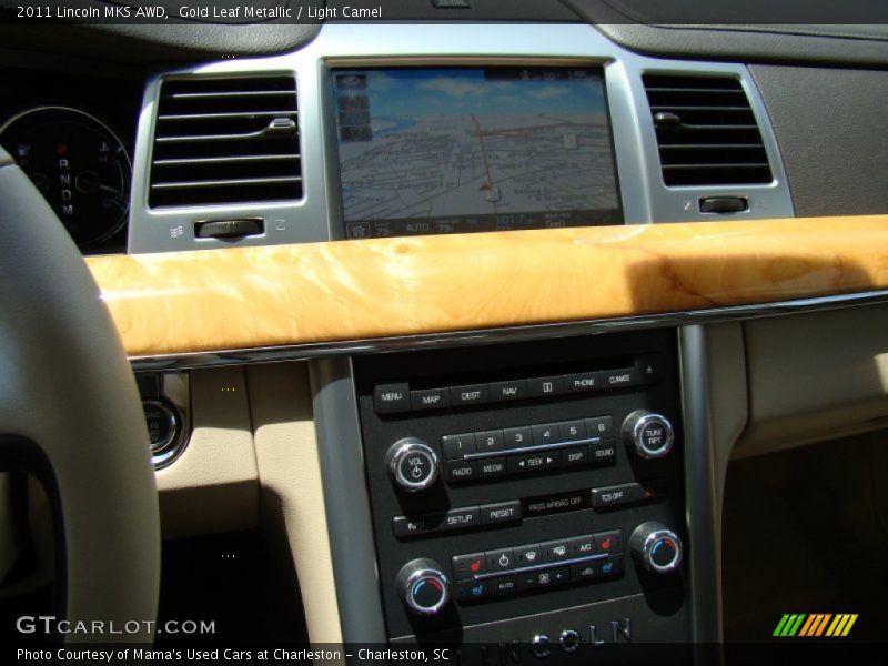 Gold Leaf Metallic / Light Camel 2011 Lincoln MKS AWD