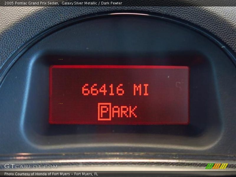 Galaxy Silver Metallic / Dark Pewter 2005 Pontiac Grand Prix Sedan