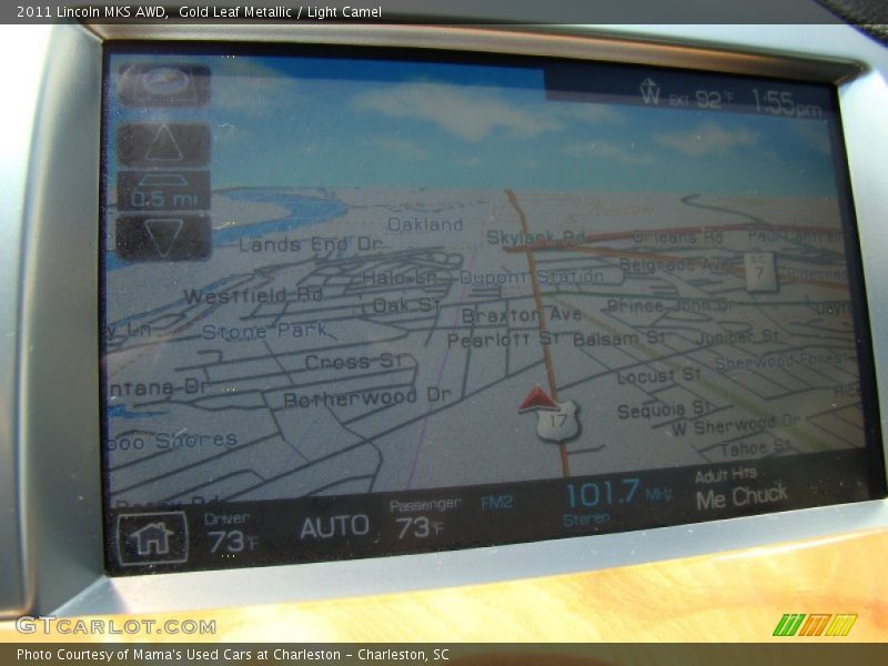 Gold Leaf Metallic / Light Camel 2011 Lincoln MKS AWD