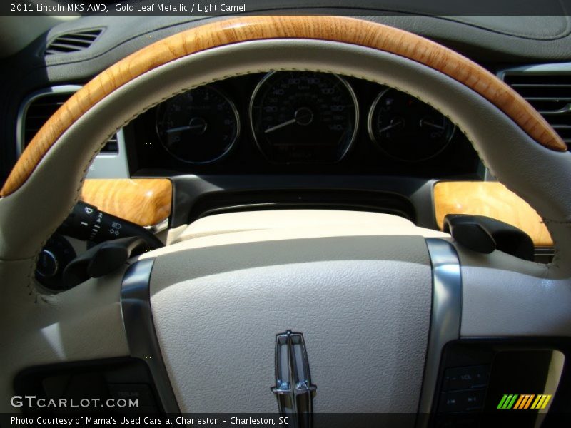 Gold Leaf Metallic / Light Camel 2011 Lincoln MKS AWD