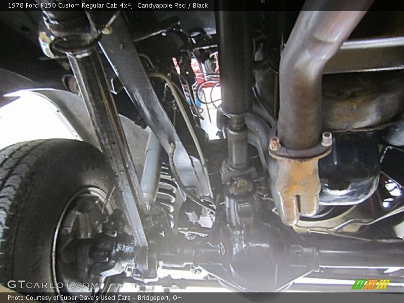 Undercarriage of 1978 F150 Custom Regular Cab 4x4