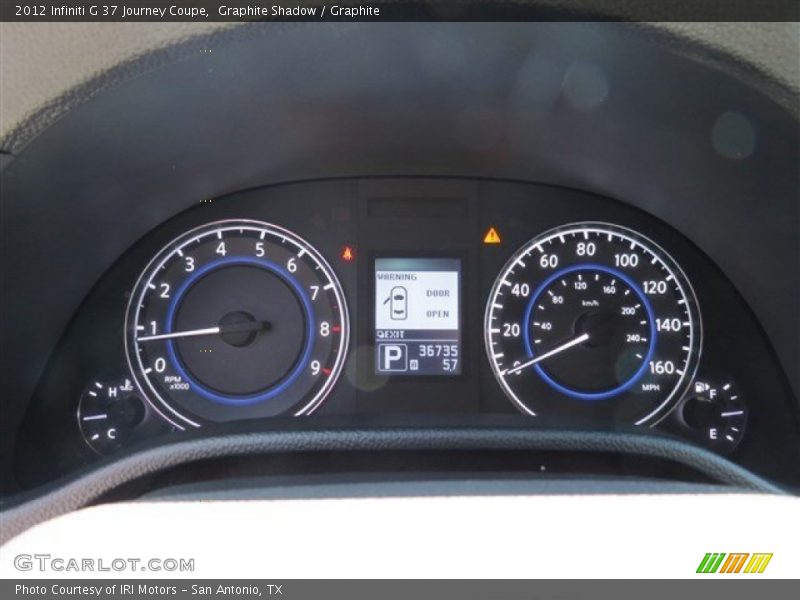 Graphite Shadow / Graphite 2012 Infiniti G 37 Journey Coupe