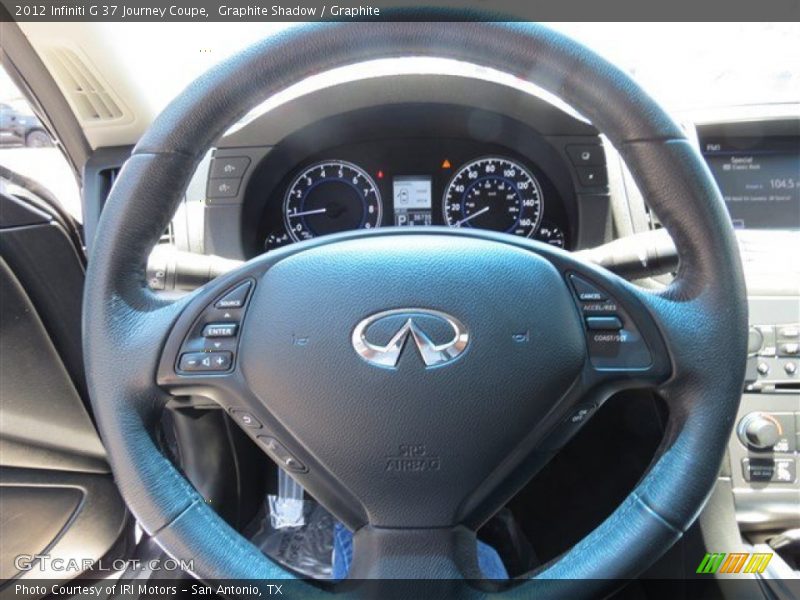 Graphite Shadow / Graphite 2012 Infiniti G 37 Journey Coupe