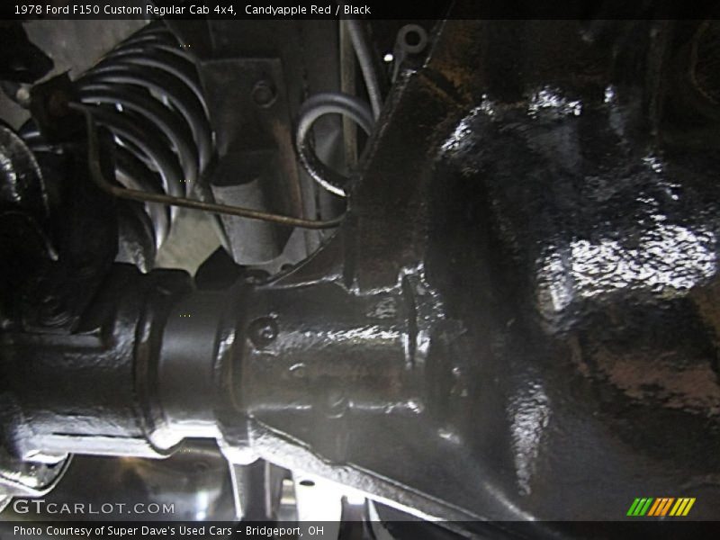 Undercarriage of 1978 F150 Custom Regular Cab 4x4
