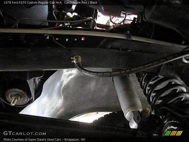 Undercarriage of 1978 F150 Custom Regular Cab 4x4