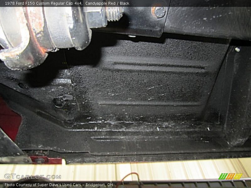 Undercarriage of 1978 F150 Custom Regular Cab 4x4