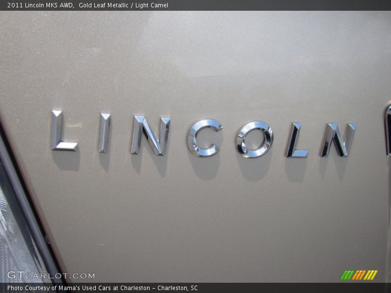 Gold Leaf Metallic / Light Camel 2011 Lincoln MKS AWD