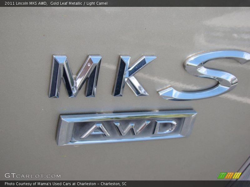 Gold Leaf Metallic / Light Camel 2011 Lincoln MKS AWD