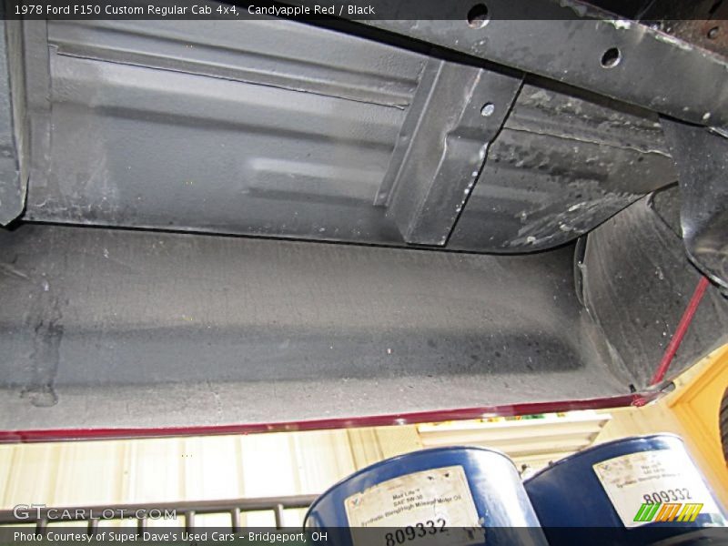 Undercarriage of 1978 F150 Custom Regular Cab 4x4