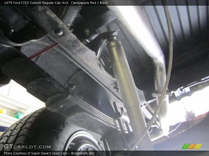 Undercarriage of 1978 F150 Custom Regular Cab 4x4