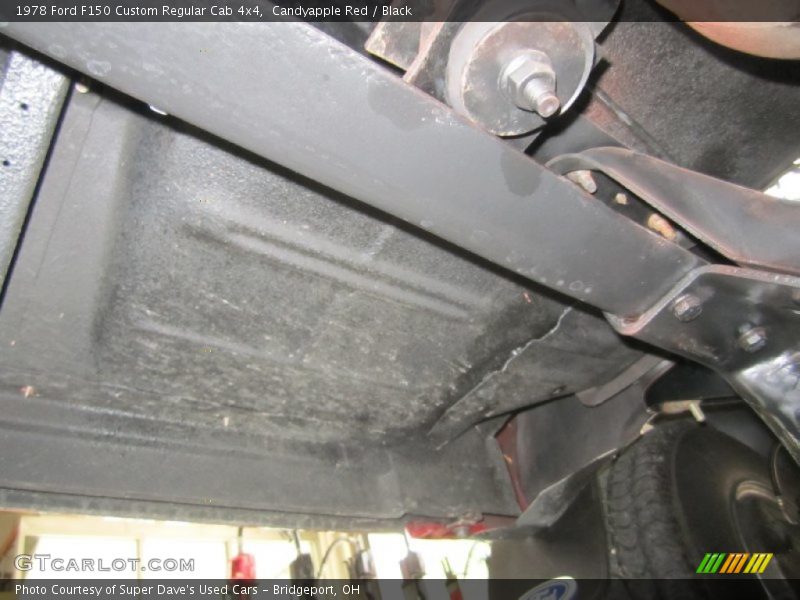 Undercarriage of 1978 F150 Custom Regular Cab 4x4