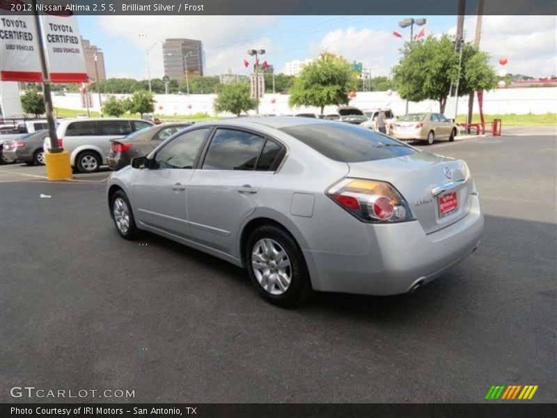 Brilliant Silver / Frost 2012 Nissan Altima 2.5 S