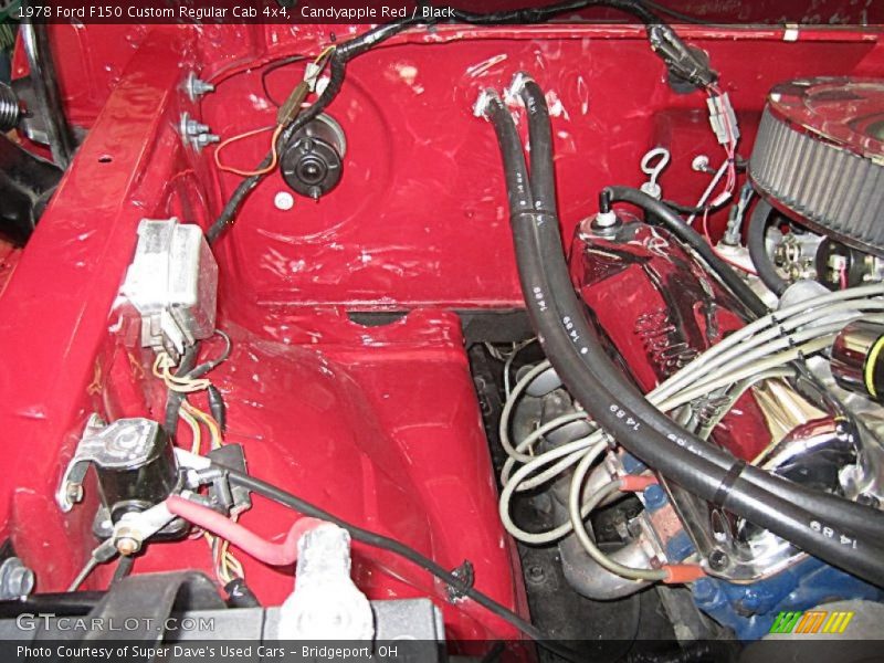  1978 F150 Custom Regular Cab 4x4 Engine - 6.6 Liter OHV 16-Valve V8