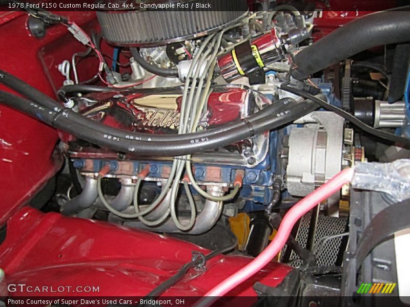 1978 F150 Custom Regular Cab 4x4 Engine - 6.6 Liter OHV 16-Valve V8