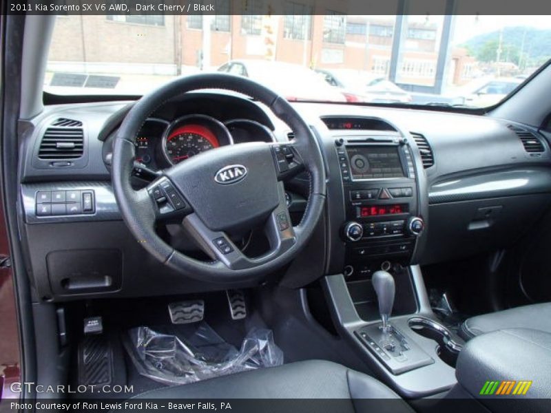 Dark Cherry / Black 2011 Kia Sorento SX V6 AWD