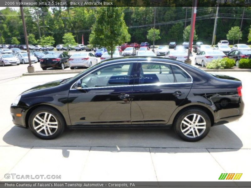 Black / Anthracite Black 2006 Volkswagen Jetta 2.5 Sedan