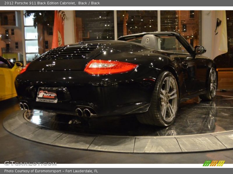 Black / Black 2012 Porsche 911 Black Edition Cabriolet