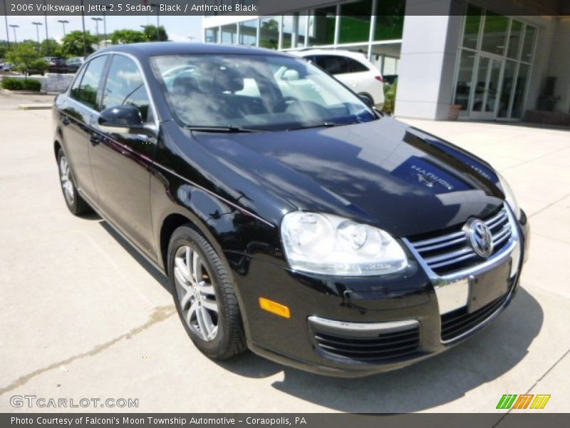 Black / Anthracite Black 2006 Volkswagen Jetta 2.5 Sedan