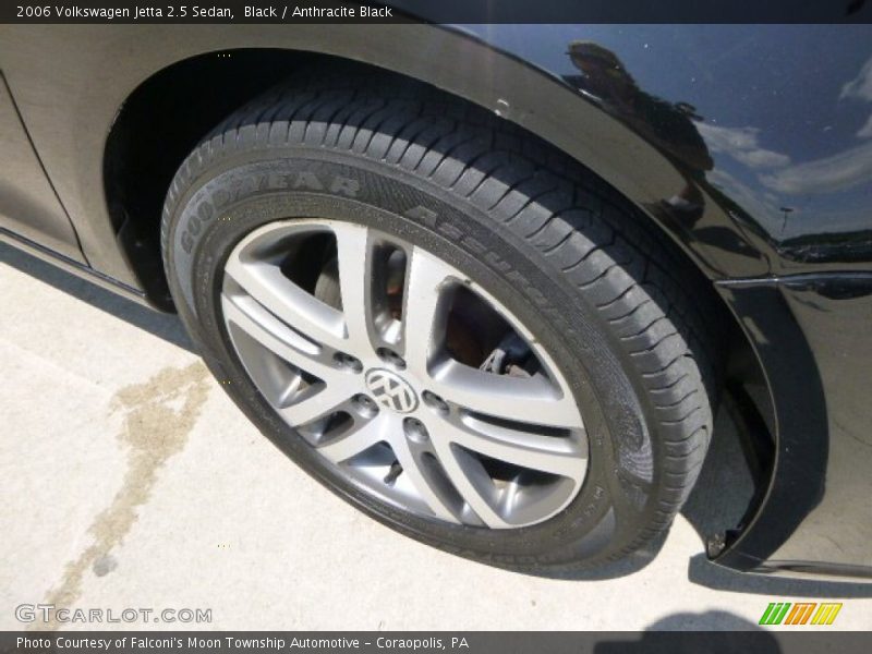 Black / Anthracite Black 2006 Volkswagen Jetta 2.5 Sedan