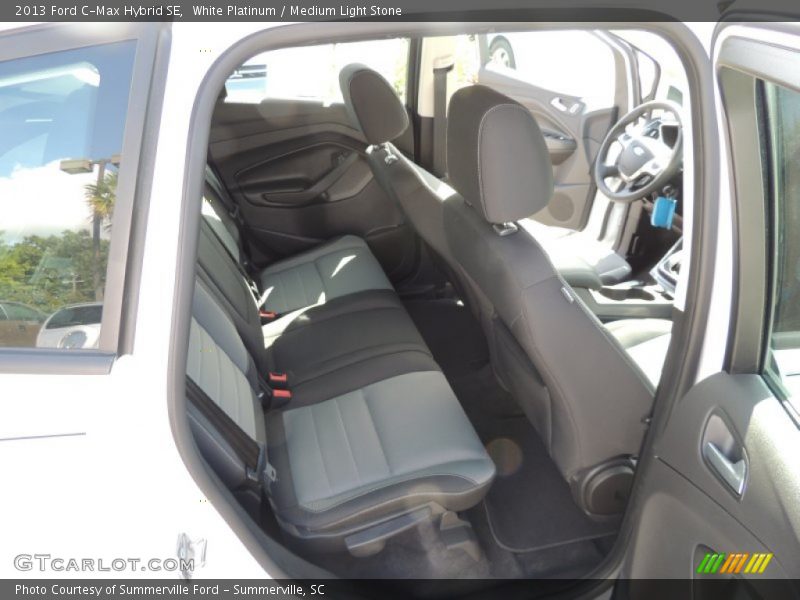 White Platinum / Medium Light Stone 2013 Ford C-Max Hybrid SE
