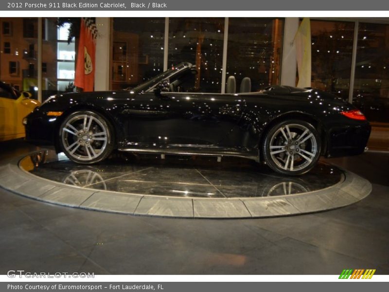 Black / Black 2012 Porsche 911 Black Edition Cabriolet