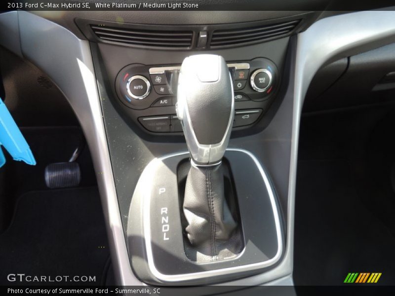 White Platinum / Medium Light Stone 2013 Ford C-Max Hybrid SE
