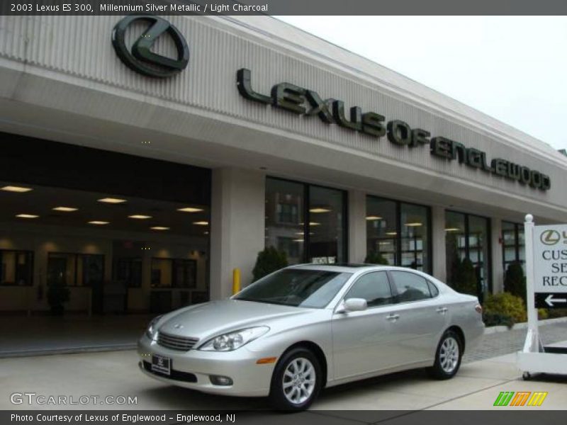 Millennium Silver Metallic / Light Charcoal 2003 Lexus ES 300