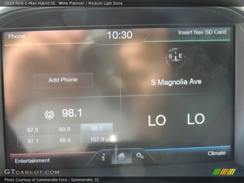 White Platinum / Medium Light Stone 2013 Ford C-Max Hybrid SE