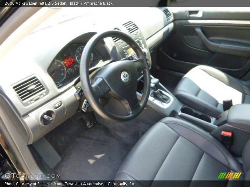 Black / Anthracite Black 2006 Volkswagen Jetta 2.5 Sedan