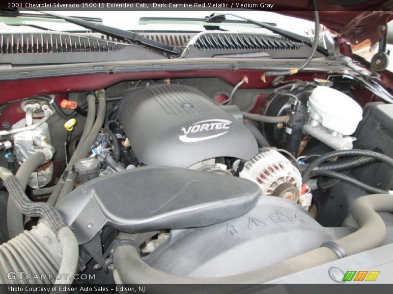  2003 Silverado 1500 LS Extended Cab Engine - 4.8 Liter OHV 16-Valve Vortec V8