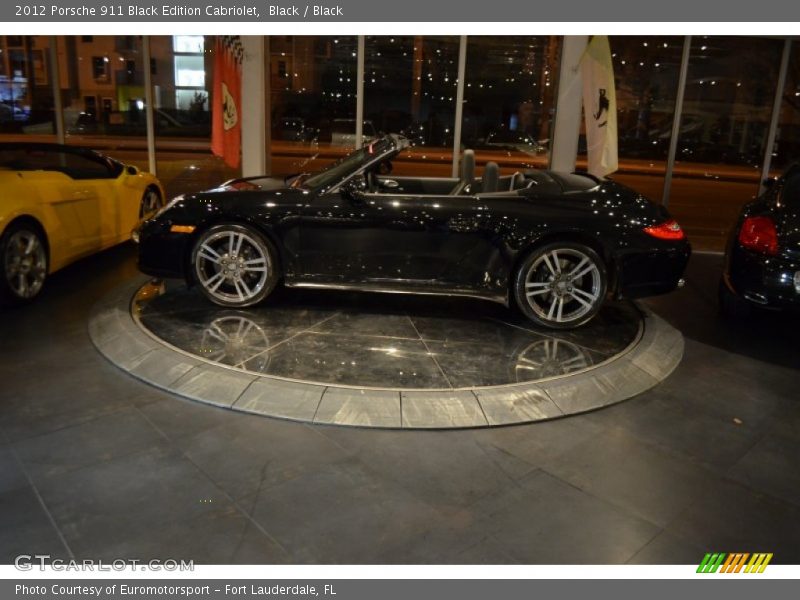 Black / Black 2012 Porsche 911 Black Edition Cabriolet