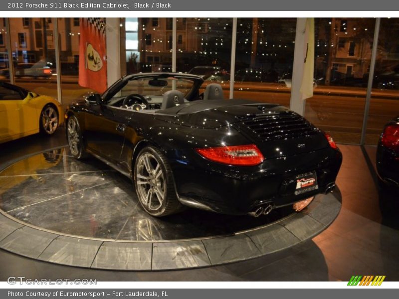 Black / Black 2012 Porsche 911 Black Edition Cabriolet