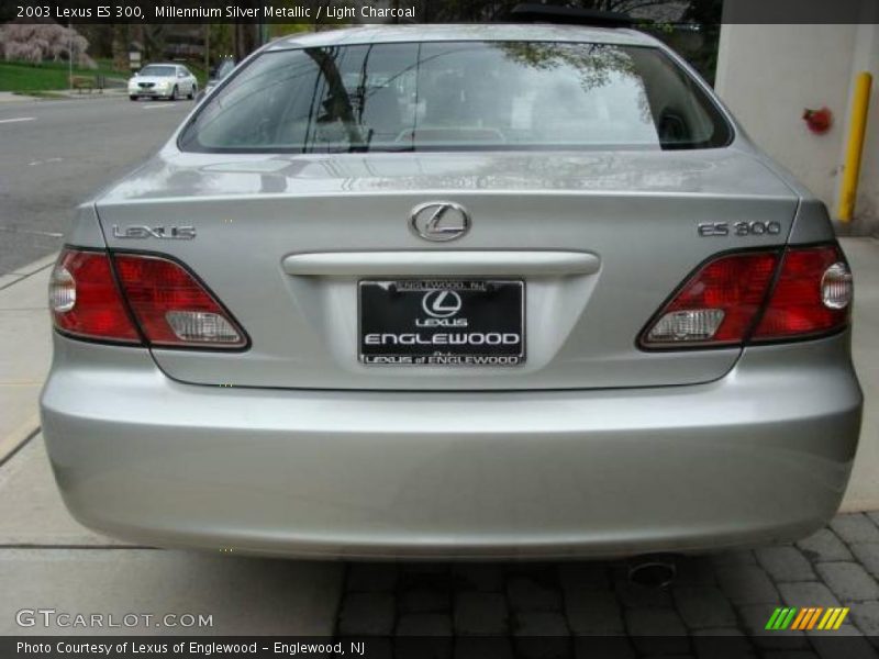 Millennium Silver Metallic / Light Charcoal 2003 Lexus ES 300