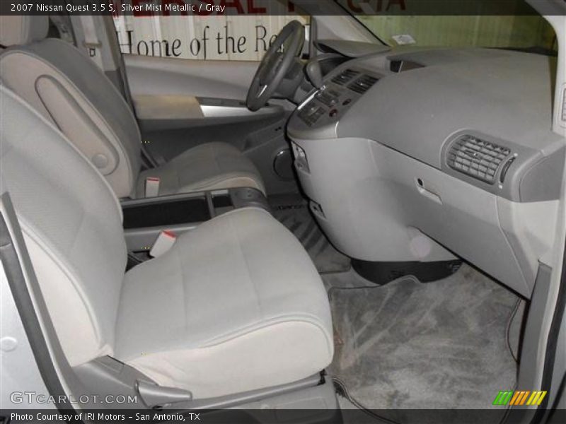 Silver Mist Metallic / Gray 2007 Nissan Quest 3.5 S