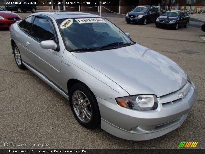 Ultra Silver Metallic / Graphite 2004 Chevrolet Cavalier LS Sport Coupe