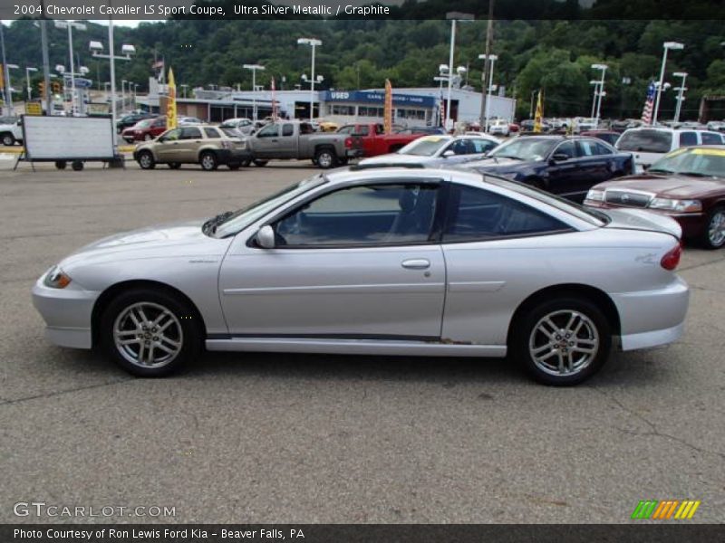 Ultra Silver Metallic / Graphite 2004 Chevrolet Cavalier LS Sport Coupe