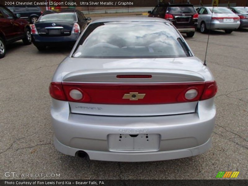 Ultra Silver Metallic / Graphite 2004 Chevrolet Cavalier LS Sport Coupe